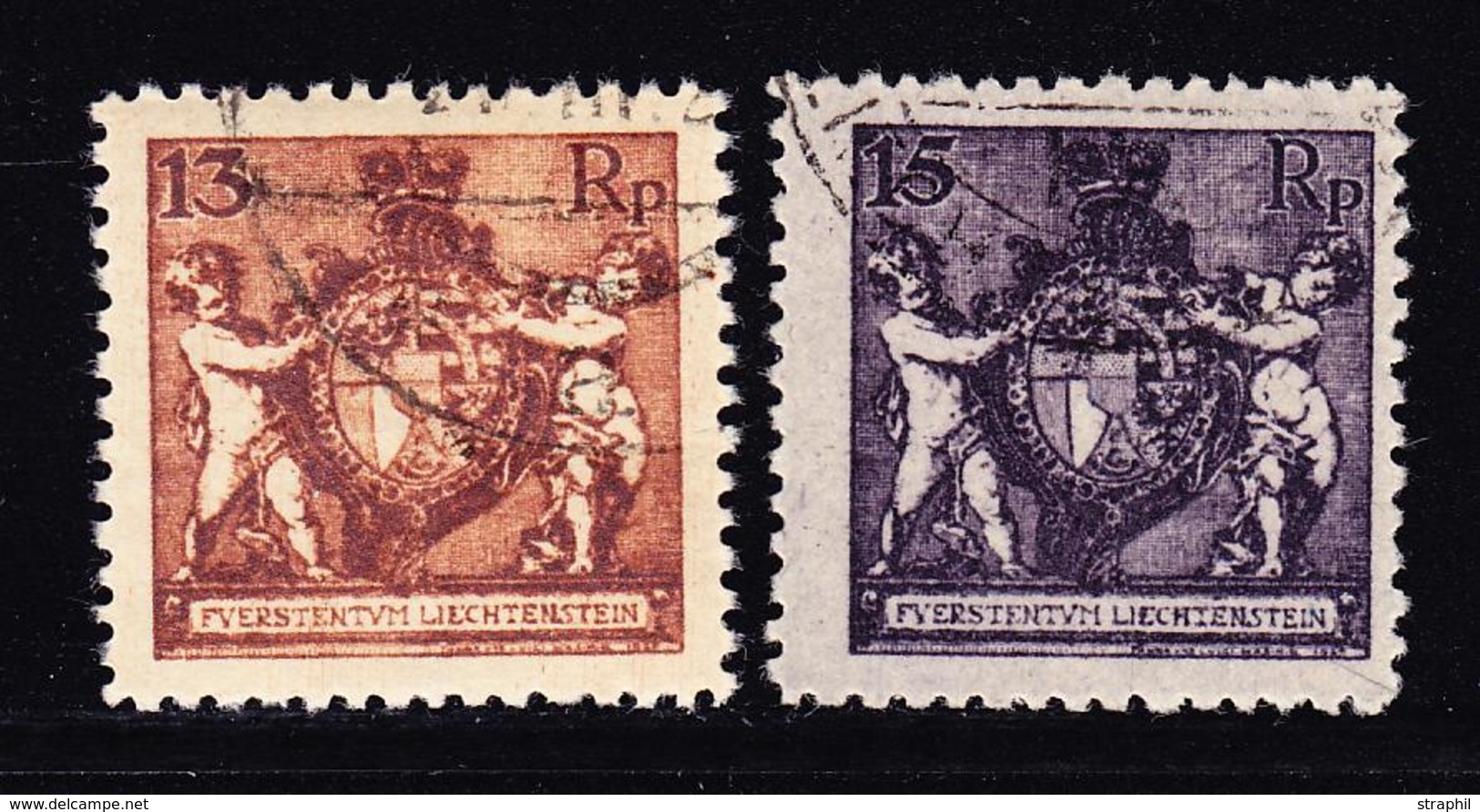 O LIECHTENSTEIN - O - N°50A/51A - TB - Unused Stamps