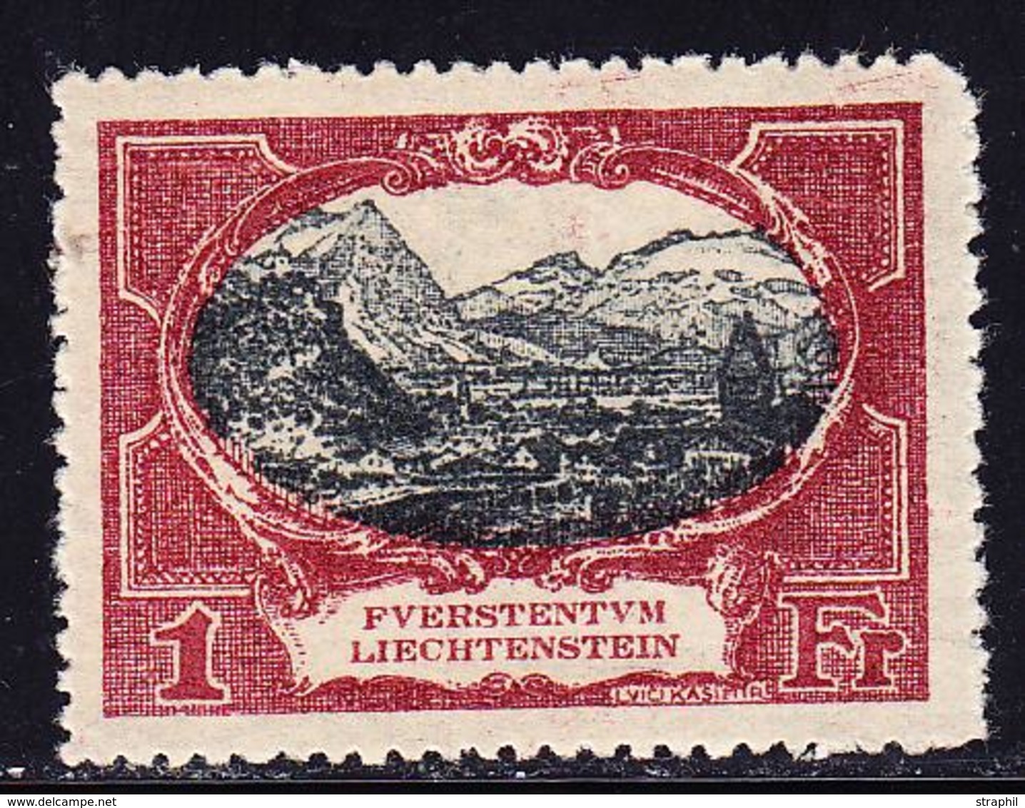 ** LIECHTENSTEIN - ** - N°59 - 1 F - TB - Unused Stamps