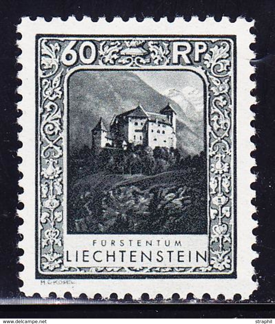 ** LIECHTENSTEIN - ** - N°93A Dent. 10½ - TB - Neufs