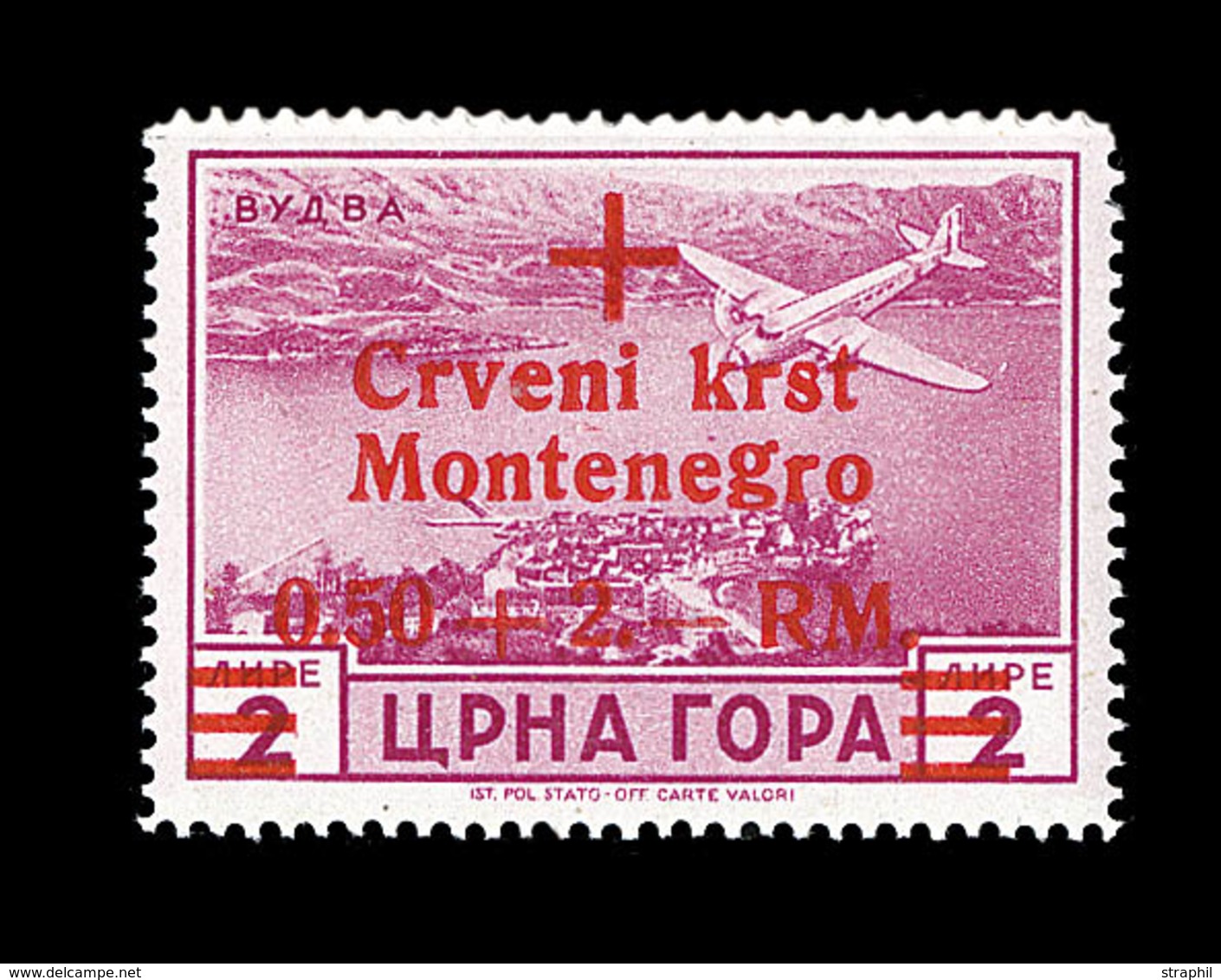 ** MONTENEGRO / OCCUPATION ALLEMANDE  - ** - Mi N°29/35 -  N°29* - TB - German Occ.: Montenegro