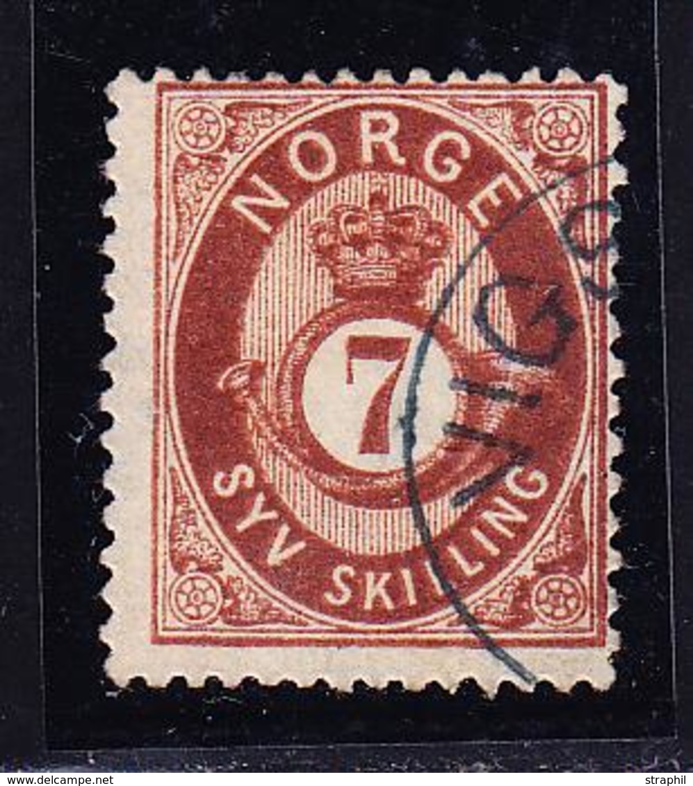 O NORVEGE - O - N°21 - TB - Used Stamps