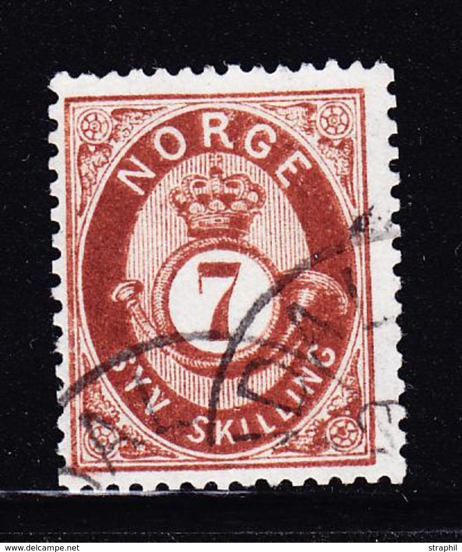 O NORVEGE - O - N°21 - TB - Used Stamps