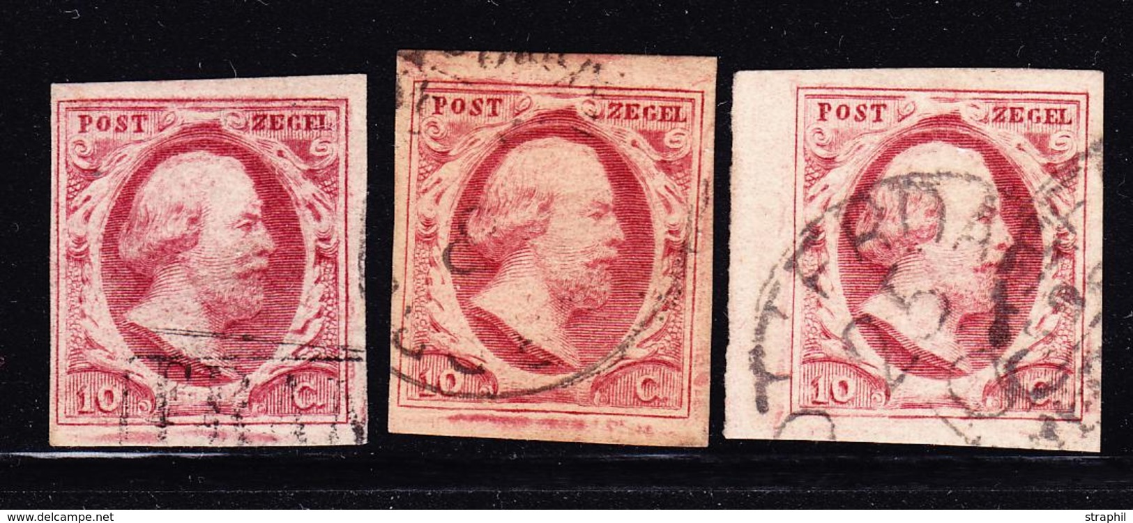 O PAYS-BAS - O - N°2 X 3 Ex - 1 Ex BDF - TB - Used Stamps