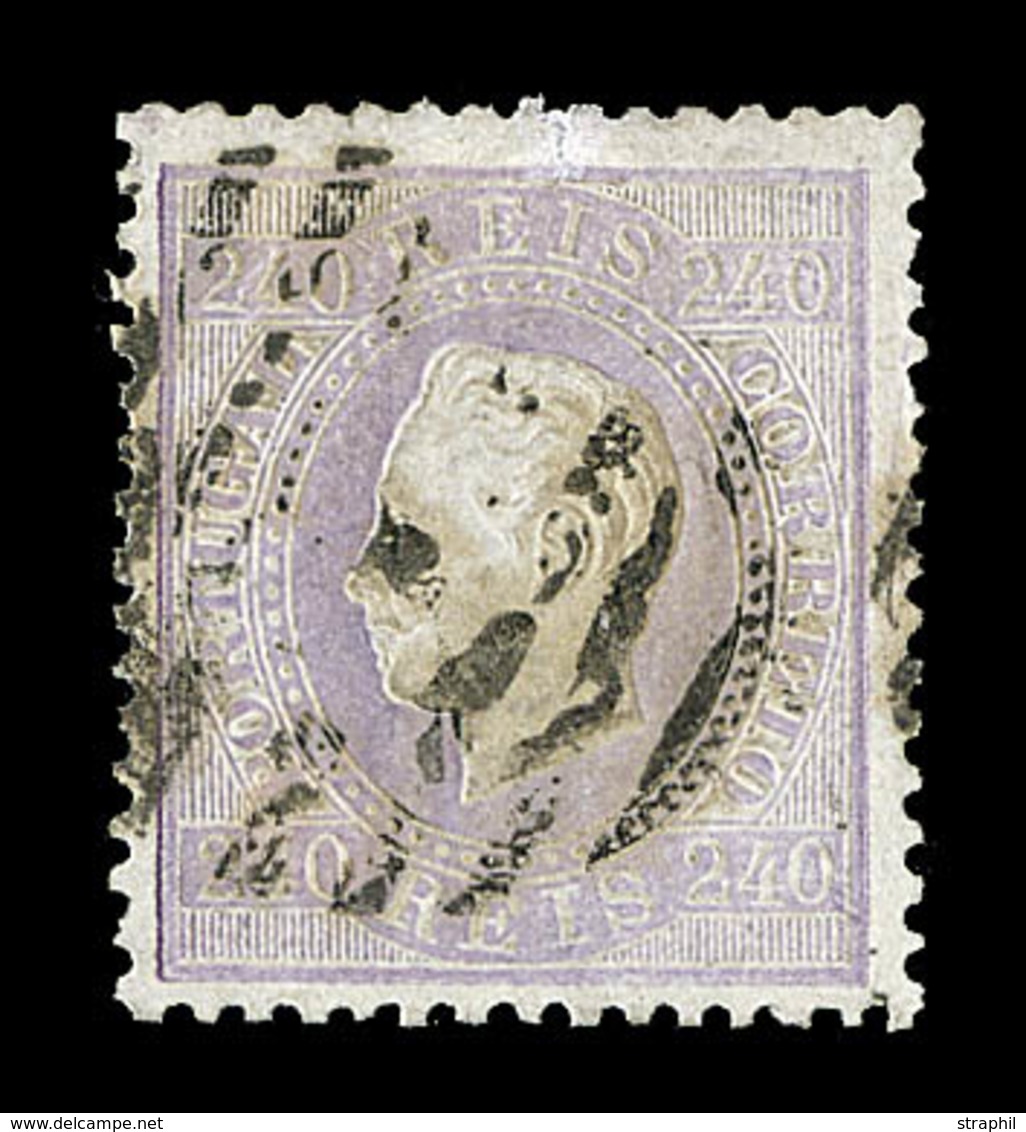 O PORTUGAL - O - N°48 - 240r Violet - B - Used Stamps