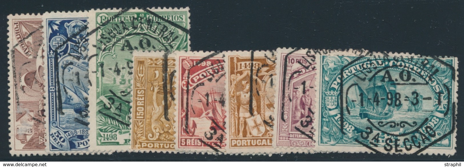 O PORTUGAL - O - N°146/53 - Route Des Indes - Obl 1er Jour Du 1/4/98 - B/TB - Used Stamps