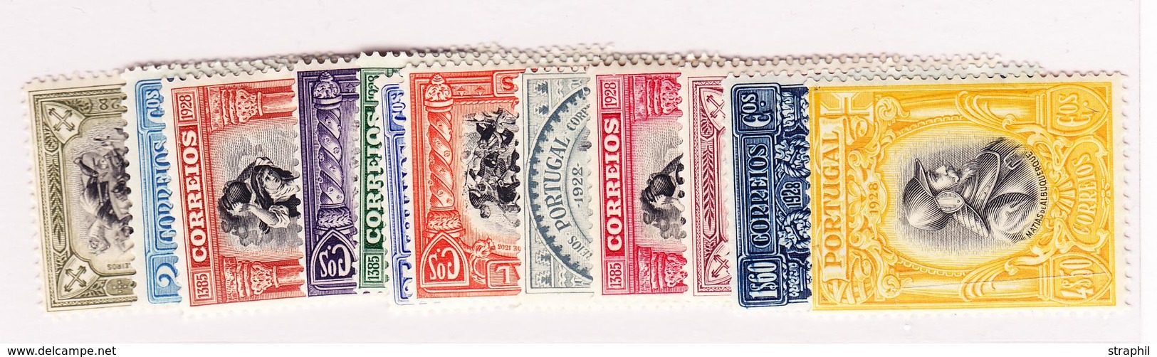 * PORTUGAL - * - N°491/506 - Charn. Légère - TB - Used Stamps