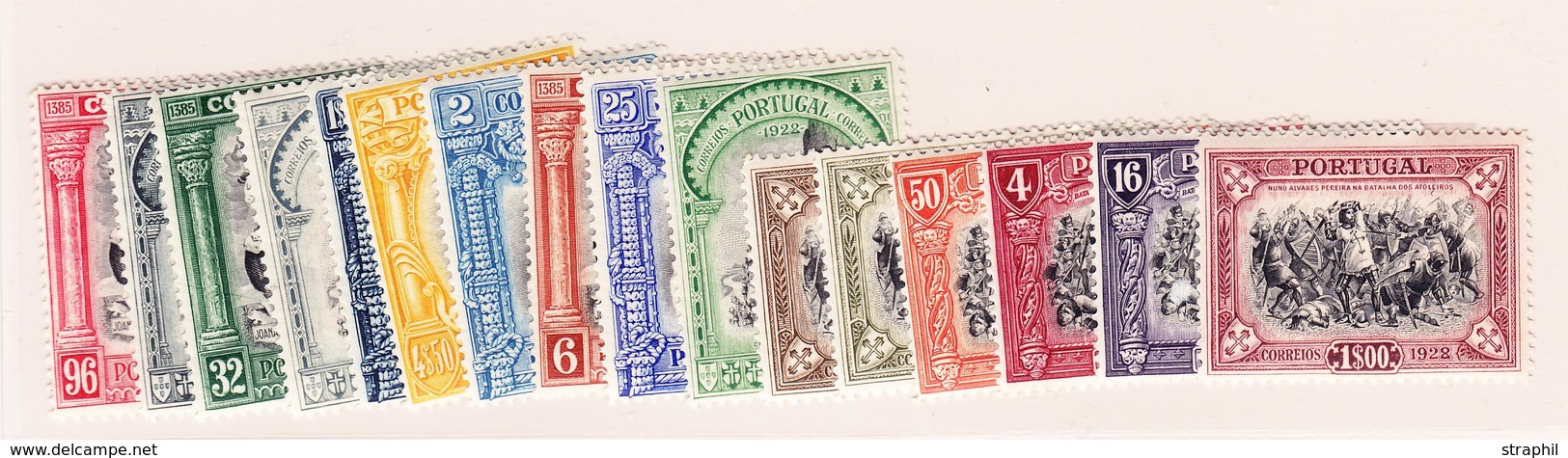 * PORTUGAL - * - N°491/506 - TB - Oblitérés