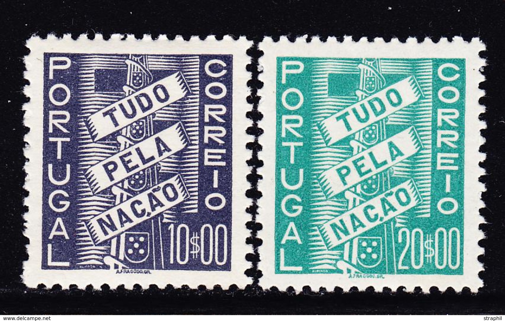 * PORTUGAL - * - N°626/27 - TB - Used Stamps