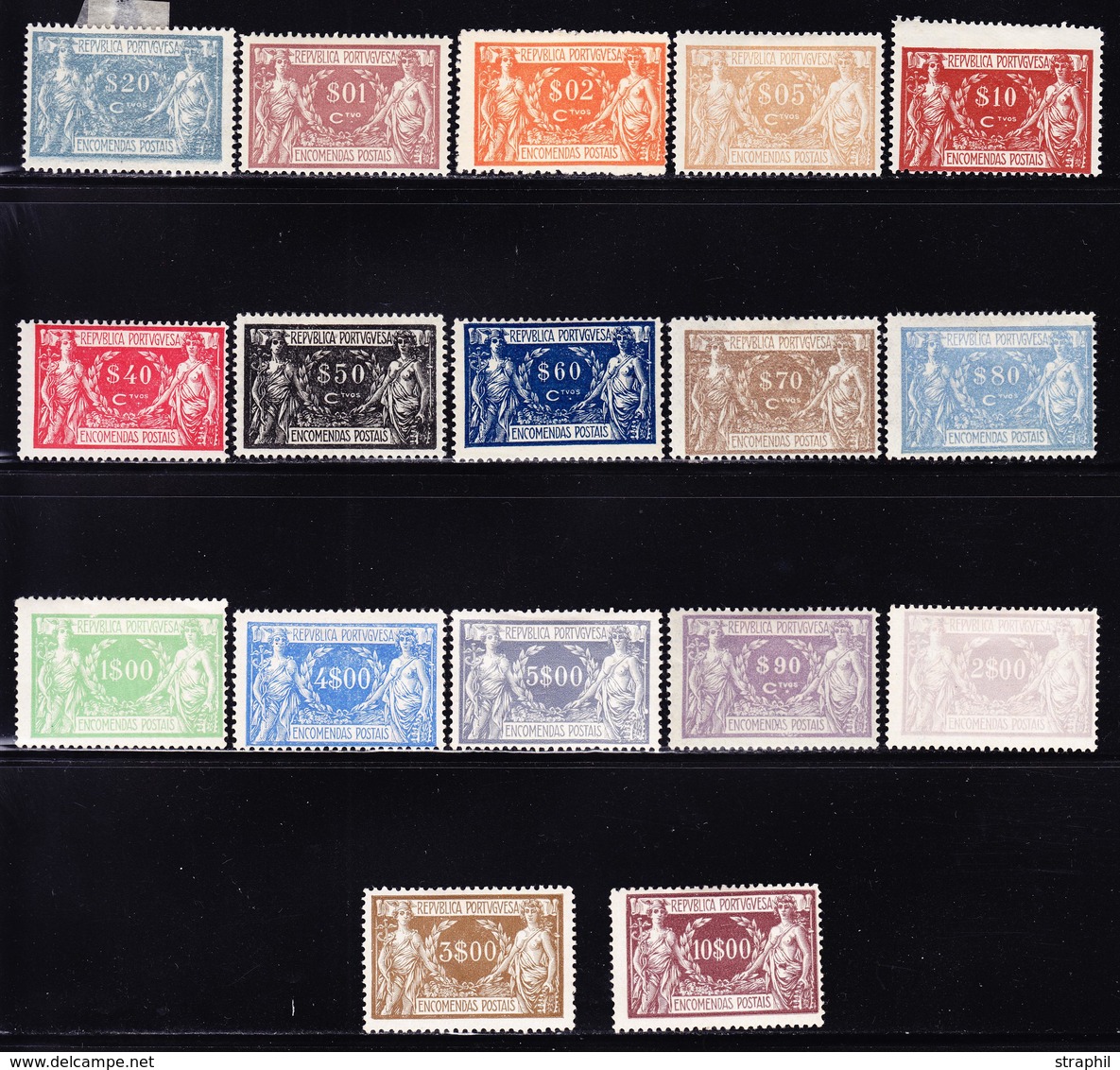 * PORTUGAL - COLIS POSTAUX - * - N°1/17 - TB - Unused Stamps
