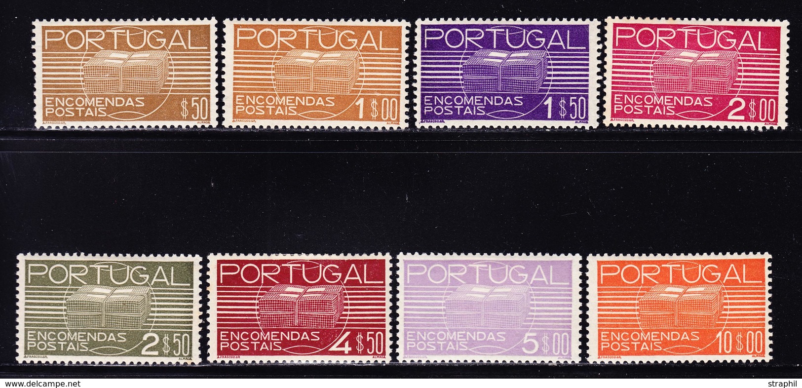 * PORTUGAL - COLIS POSTAUX - * - N°18/25 - TB - Neufs