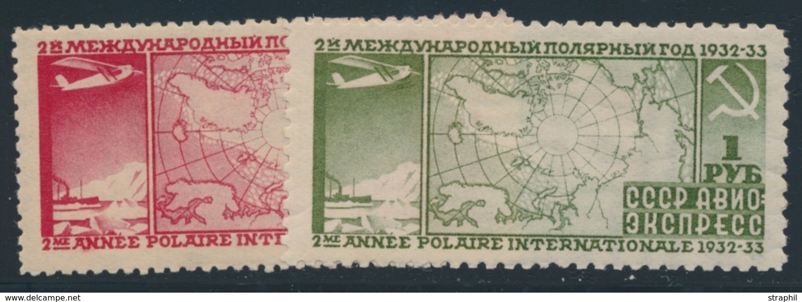 * RUSSIE - POSTE AERIENNE  - * - N°31/32 - TB - Unused Stamps