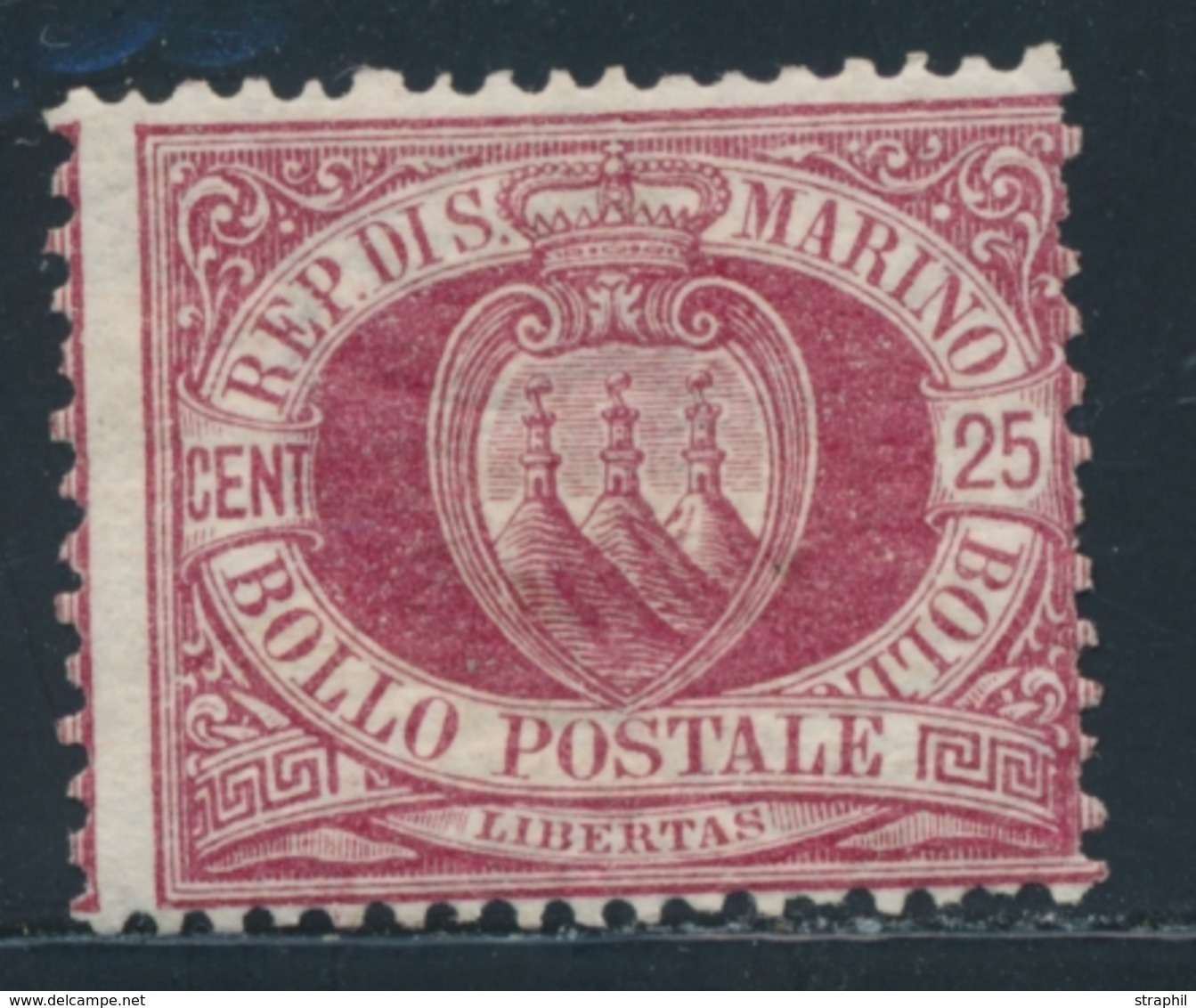 * SAINT MARIN - * - N°5 - TB - Unused Stamps