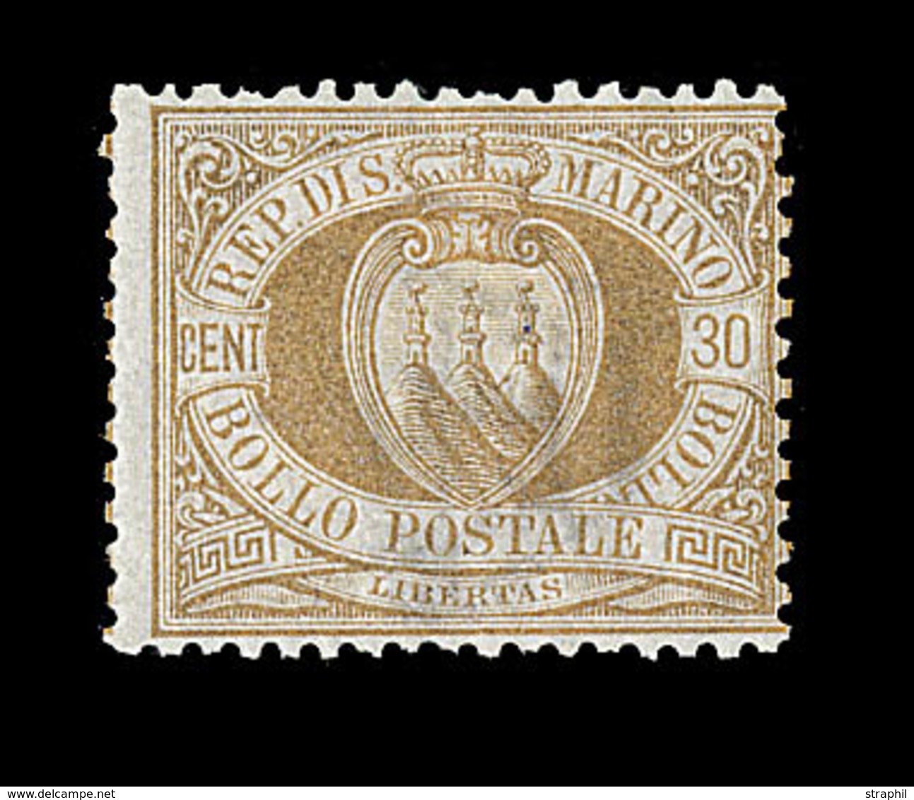 * SAINT MARIN - * - N°6 - TB - Unused Stamps