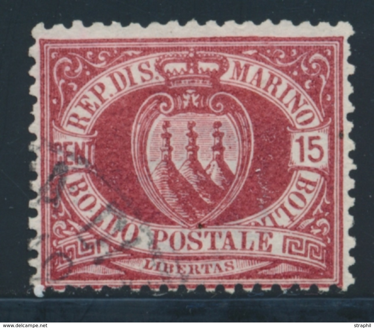 O SAINT MARIN - O - N°15 - TB - Unused Stamps