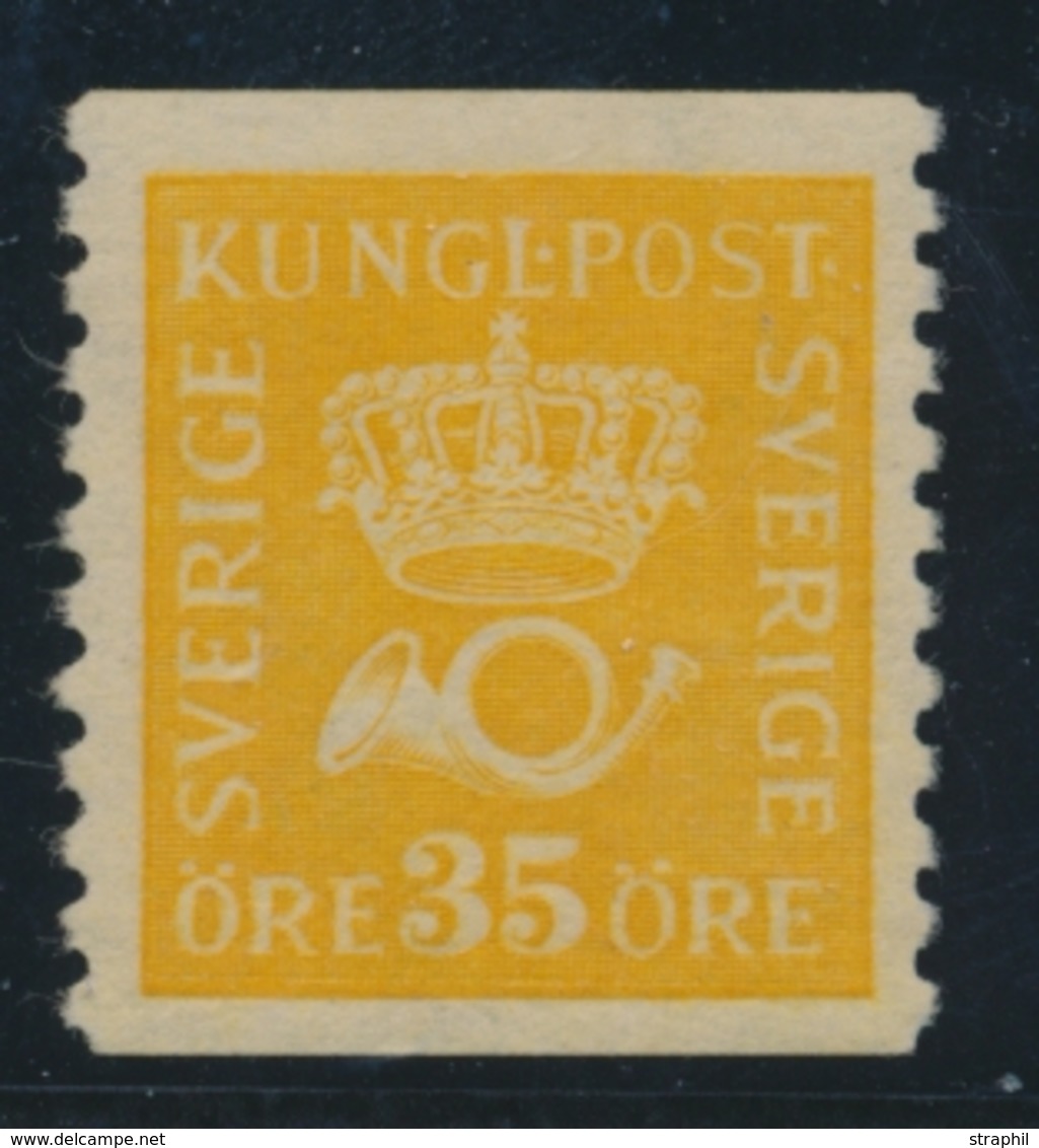 ** SUEDE - ** - N°159 - 35ö Jaune - TB - Used Stamps