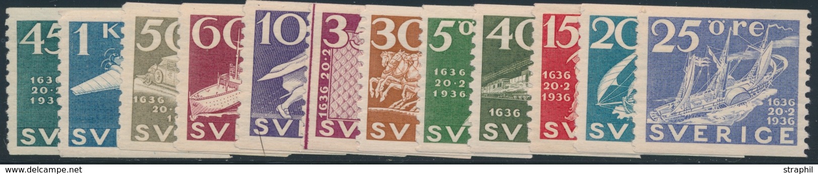 * SUEDE - * - N°235/46 - TB - Used Stamps