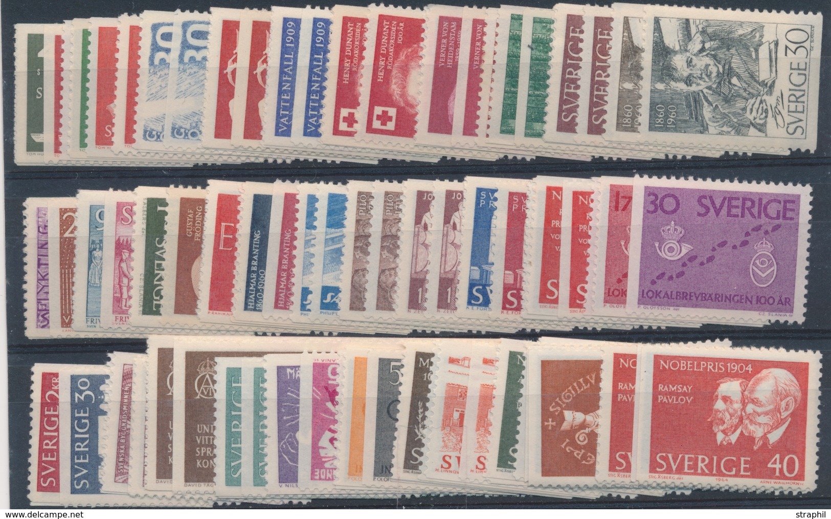 ** SUEDE - ** - N°427/28, 482/98, 501/19 + N°a (sf N°507/8a) - TB - Used Stamps