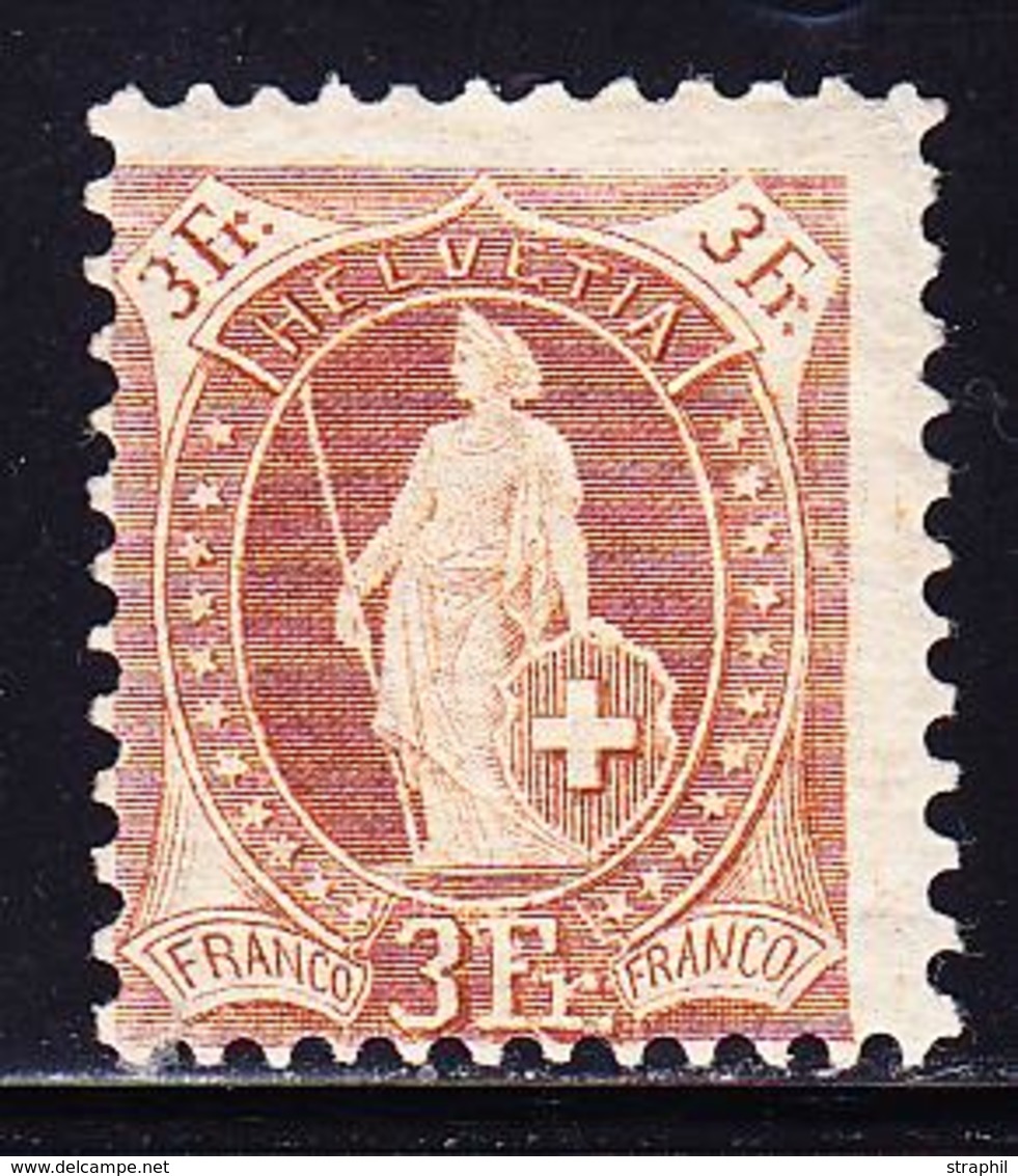 O SUISSE - O - N°99 - Peu Centré - Signé Calves - Sinon TB - 1843-1852 Timbres Cantonaux Et  Fédéraux