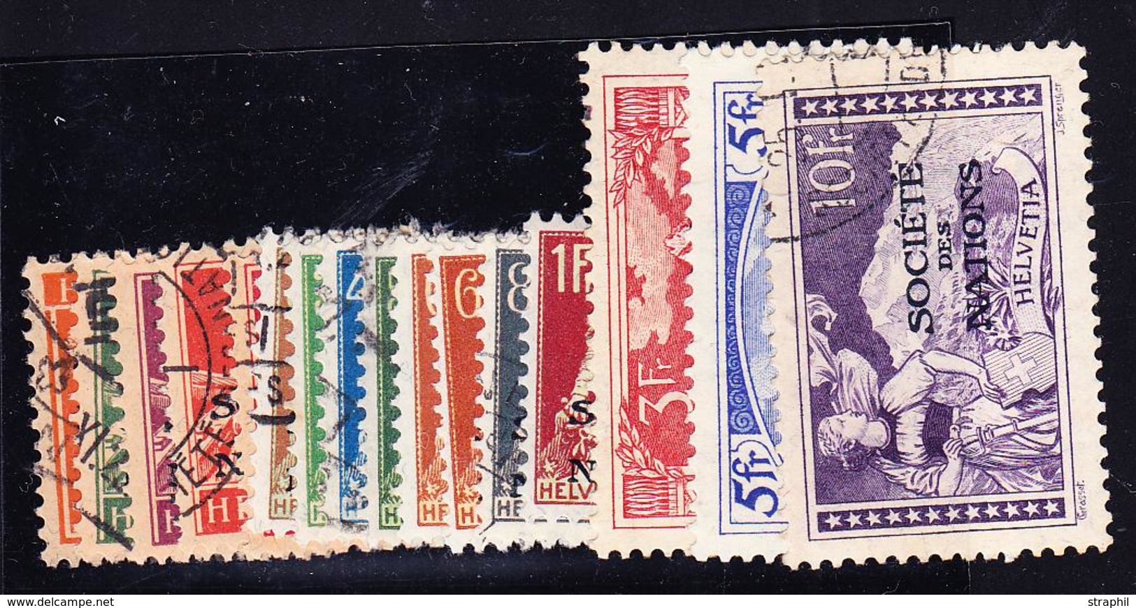 O SUISSE - TIMBRES DE SERVICE - O - N°17/31 - TB - Officials