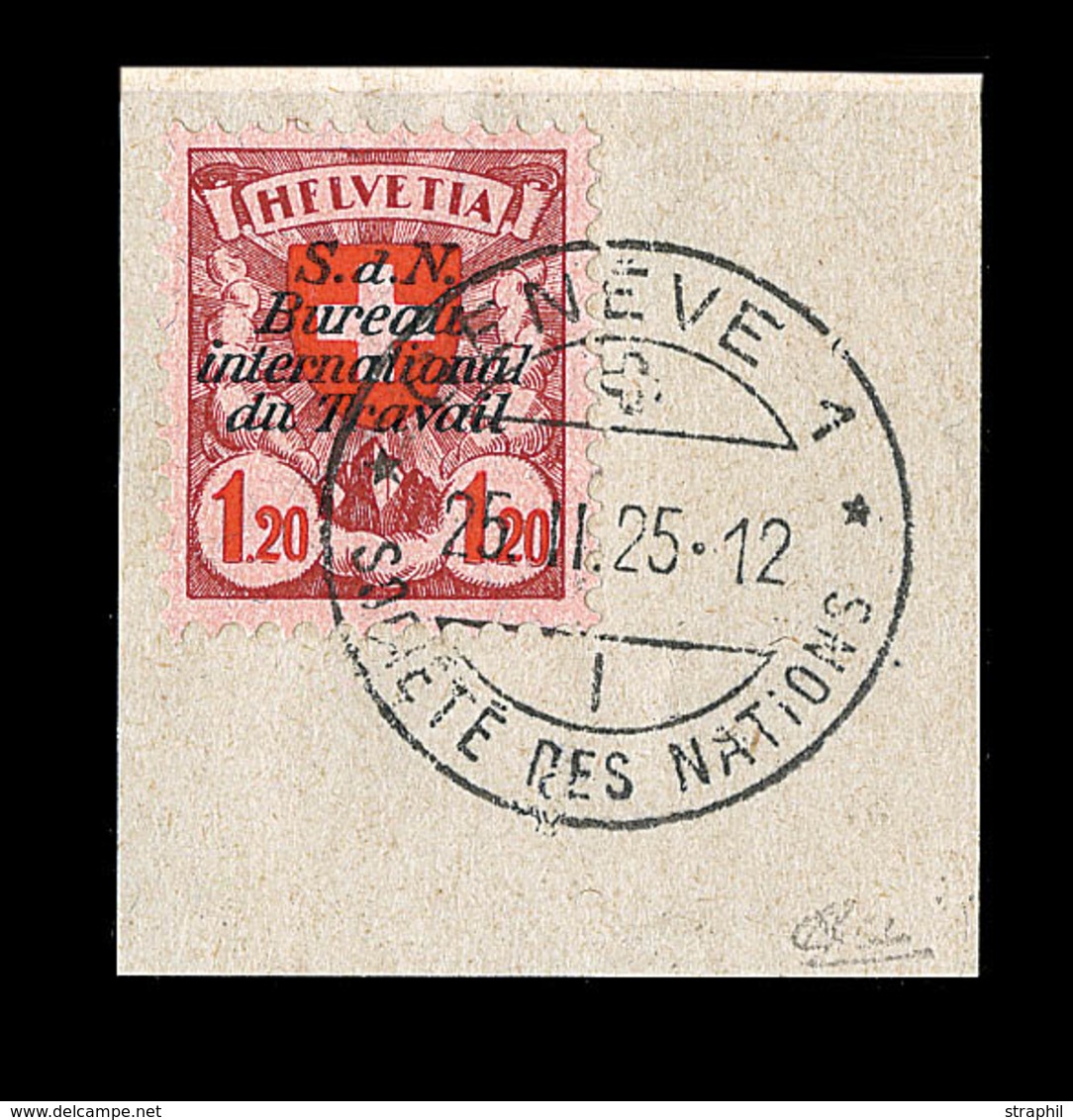 F SUISSE - TIMBRES DE SERVICE - F - N°73a - Variété "HFLVETIA" - Signé Calves - TB - Oficial