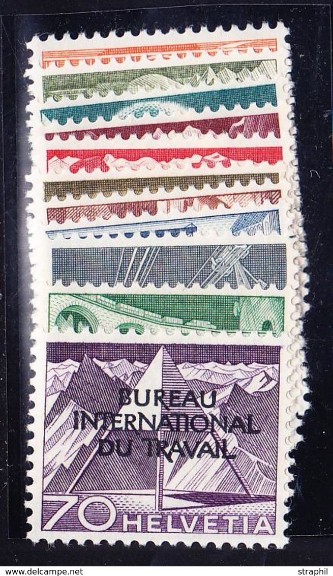 ** SUISSE - TIMBRES DE SERVICE - ** - N°316/26 -TF - TB - Officials