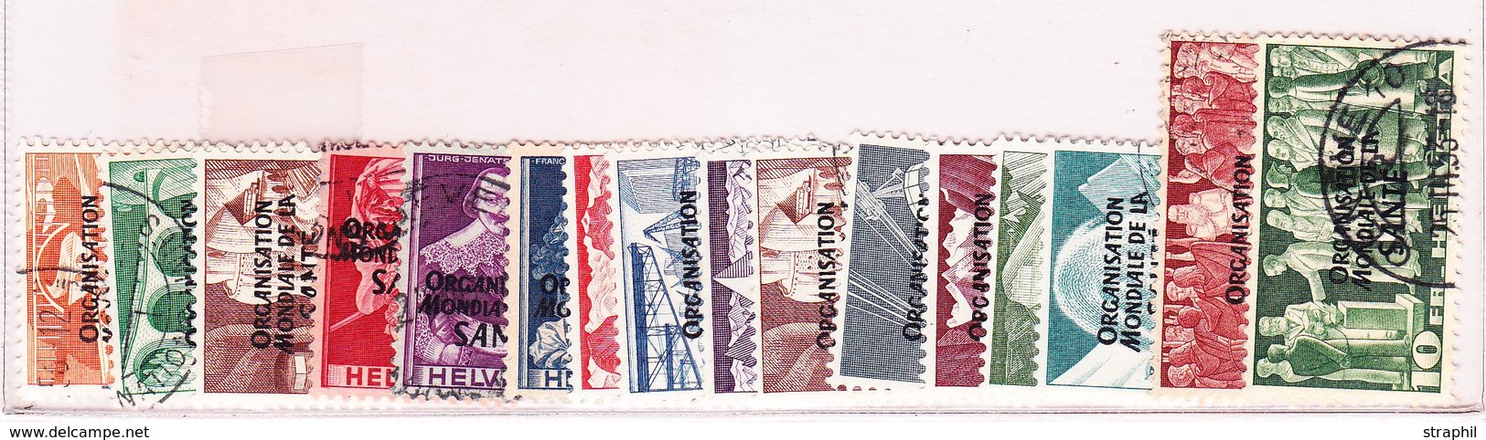 O SUISSE - TIMBRES DE SERVICE - O - N°338/53 - TB - Service