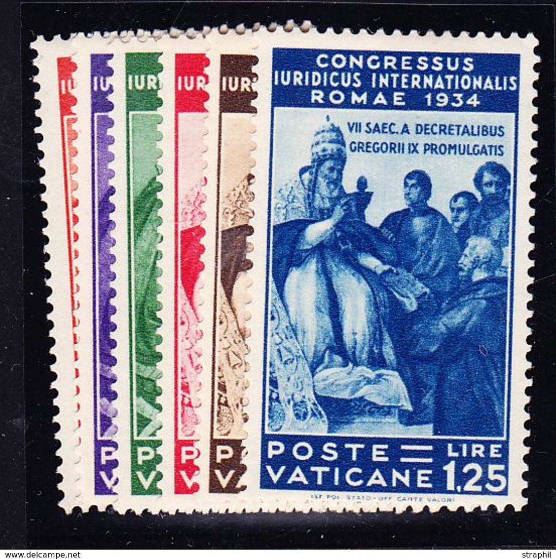 * VATICAN - * - N°66/71 - TB - Unused Stamps