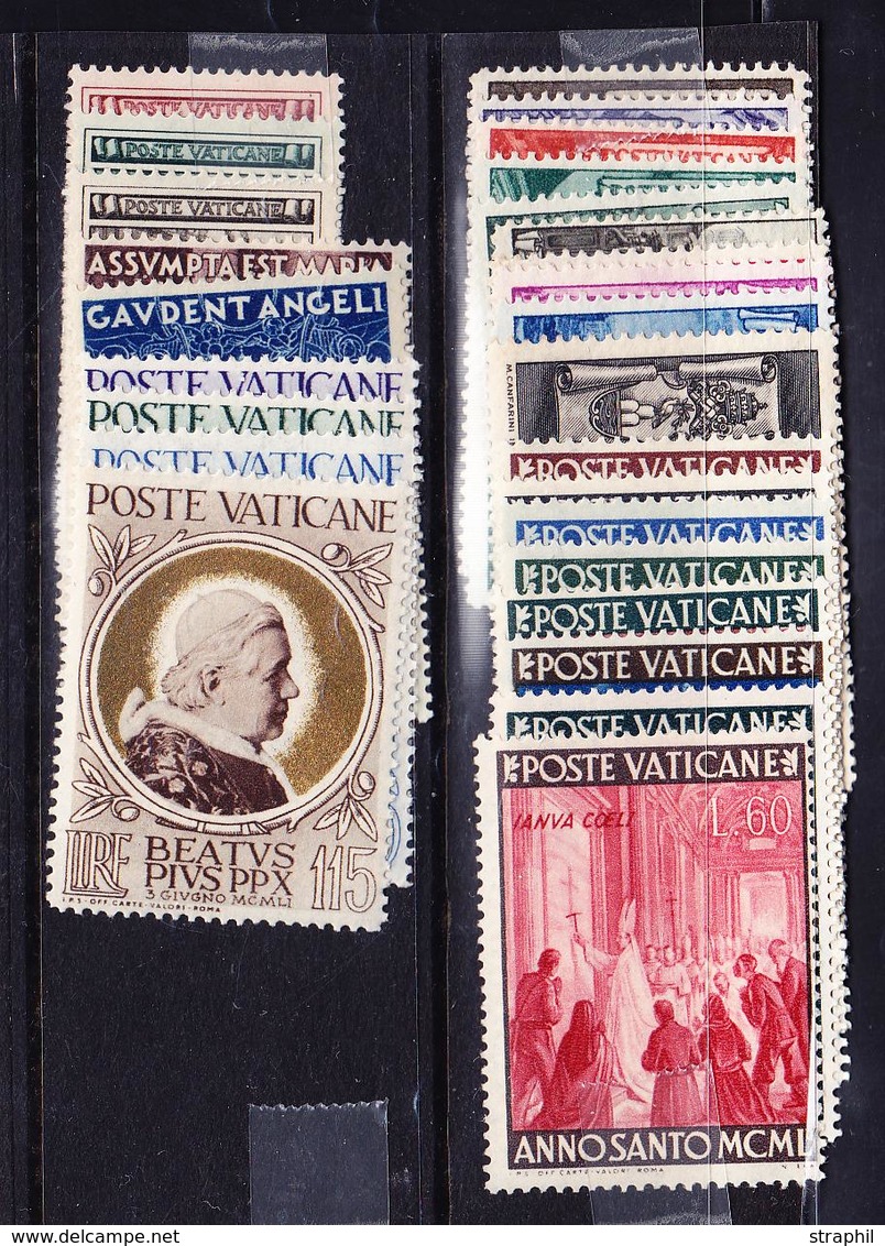 ** VATICAN - ** - N°140/166 - TB - Unused Stamps