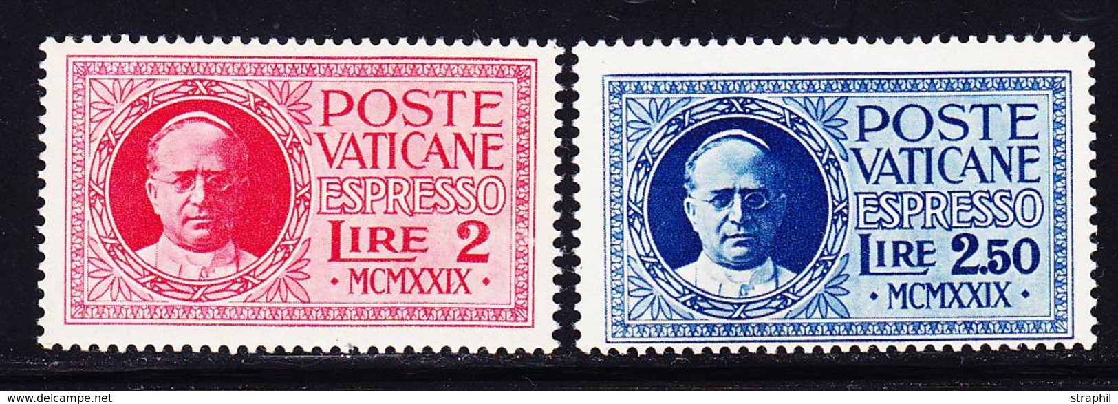 ** VATICAN - TIMBRES EXPRES - ** - N°1/2 - 2l Et 2l50 - TB - Exprès