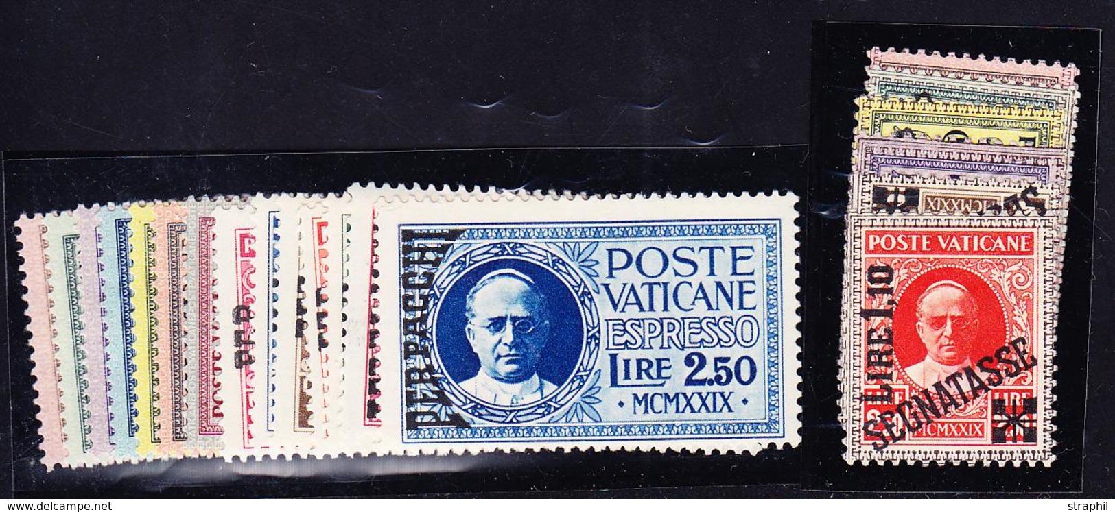 * VATICAN - TAXES - * - N°1/6  + C. Postaux  N°1/15 - TB - Postage Due