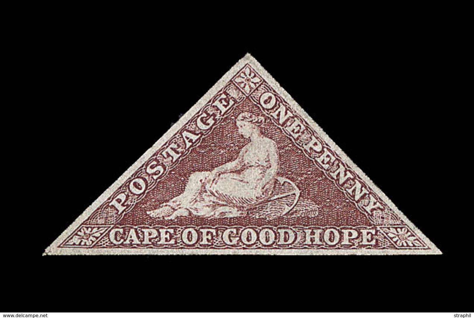 * CAP DE BONNE ESPERANCE - * - N°3 - 1p Rose Rouge - Signé Pavoille - Comme ** -TB - Cape Of Good Hope (1853-1904)