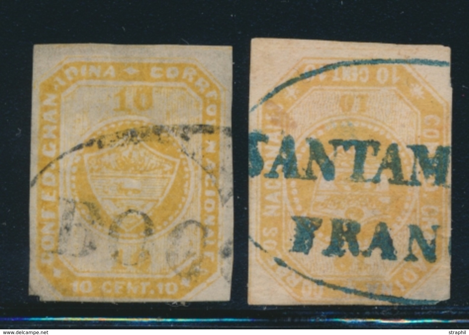 O COLOMBIE - O - N°8 X 2ex - Dt Nuances Et Oblit. Diff. - B/TB - Colombia