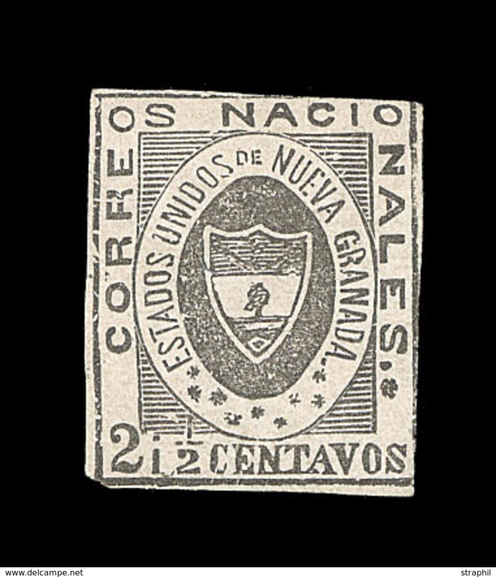 * COLOMBIE - * - N°10 - 2½ C Noir - 2 Marges Réduites - - Kolumbien