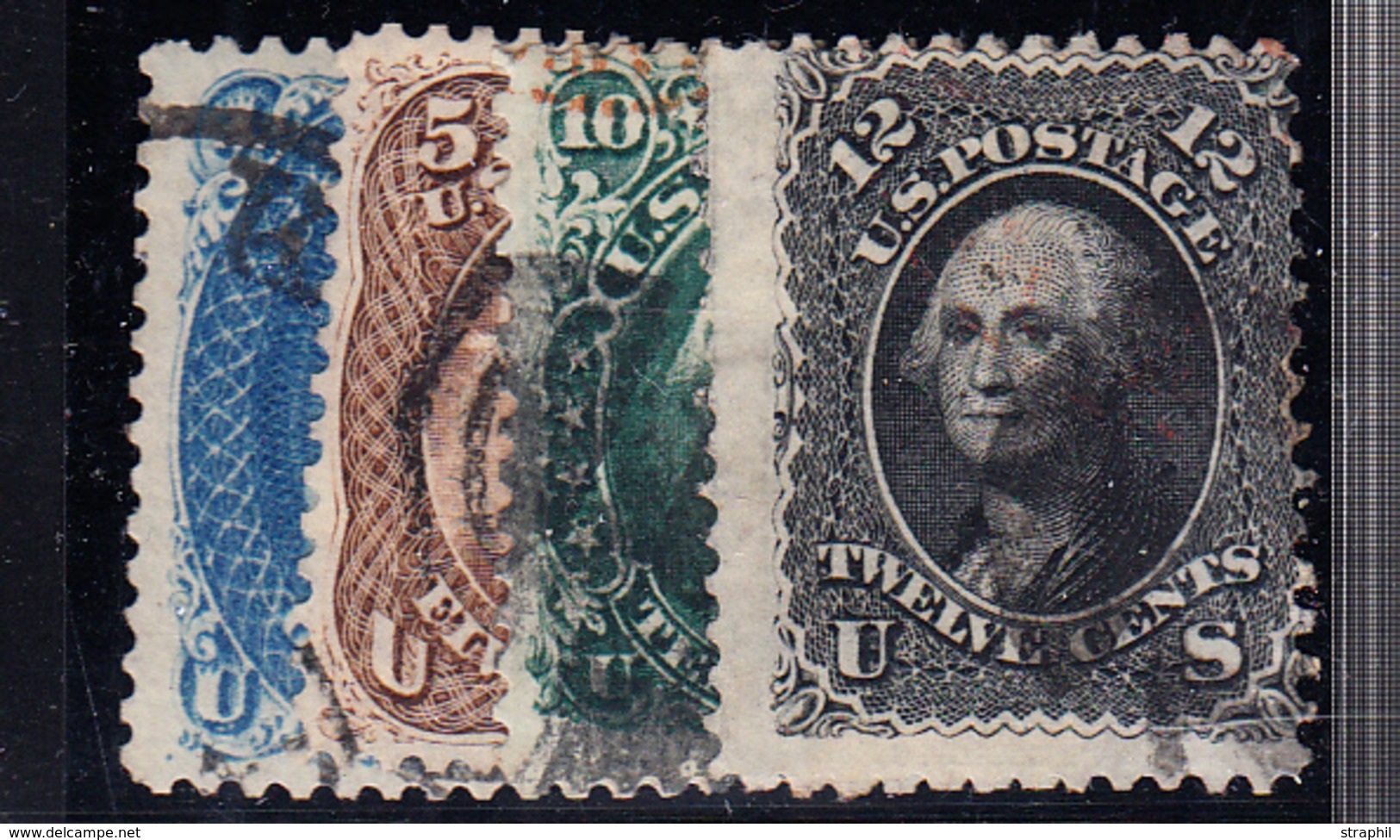 O ETATS-UNIS  - O - N°18, 21/23 - TB - Used Stamps