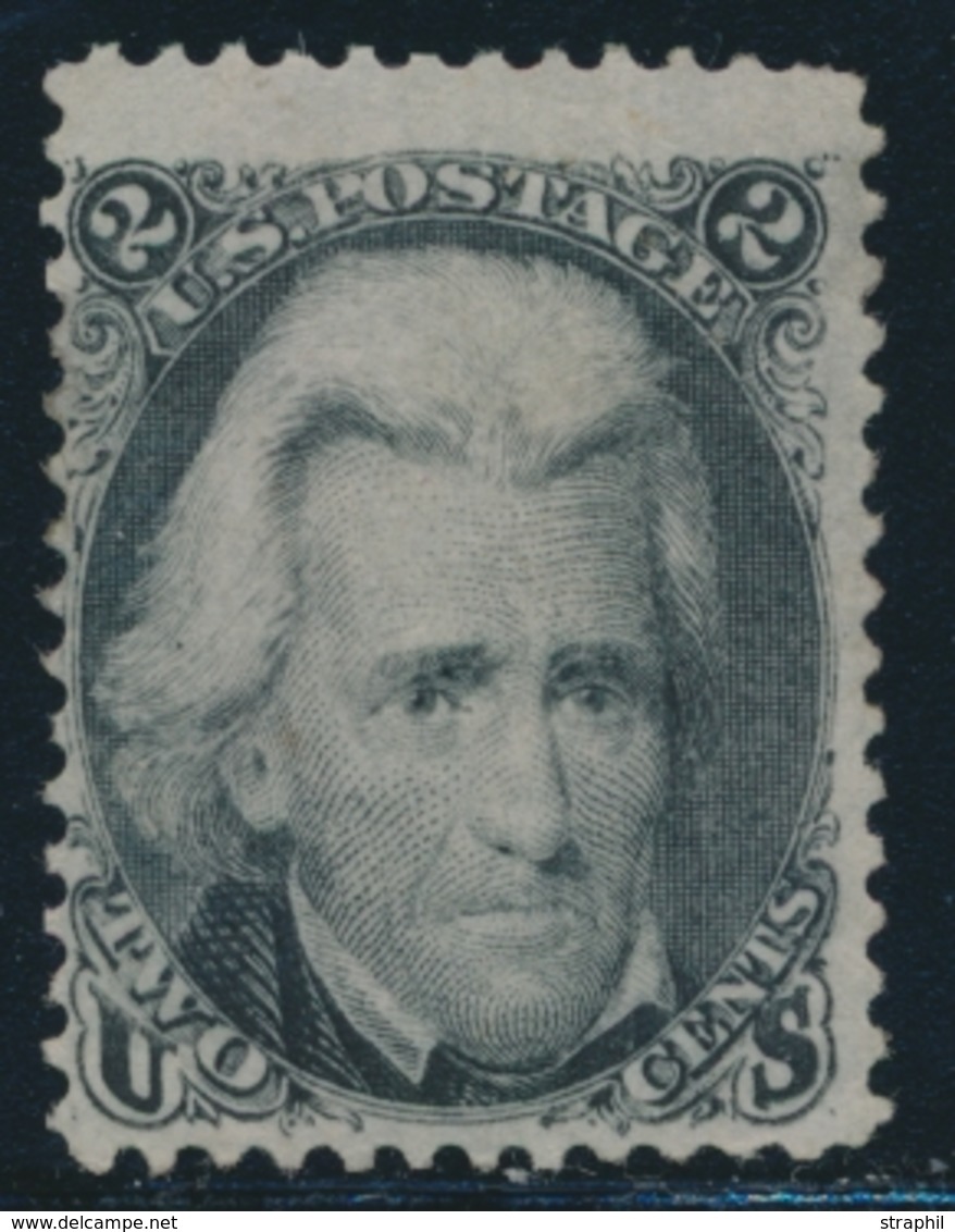 * ETATS-UNIS  - * - N°27 - 2c Noir - TB - Used Stamps