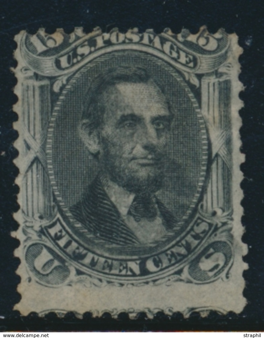 O ETATS-UNIS  - O - N°28a - LINCOLN Avec Grille - TB - Used Stamps