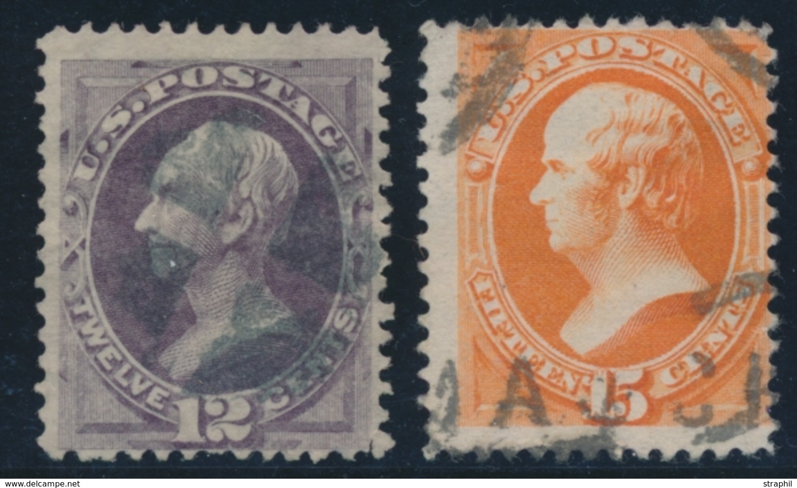 O ETATS-UNIS  - O - N°45/46 - Les 2 Val. - TB - Used Stamps