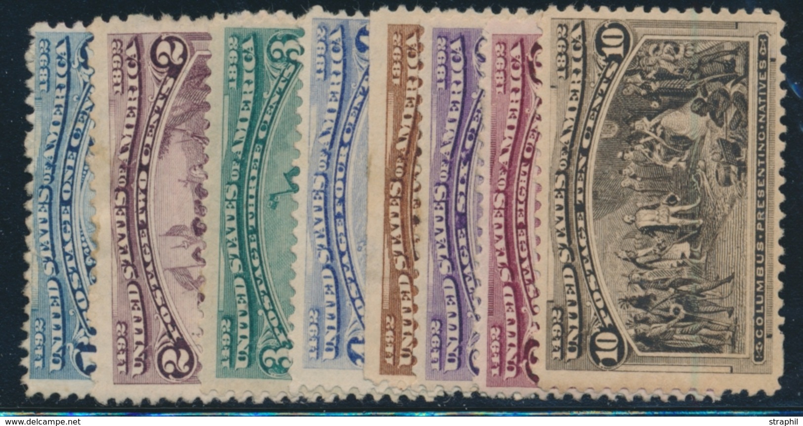 * ETATS-UNIS  - * - N°81/88 Les 8 Val. - TB - Used Stamps