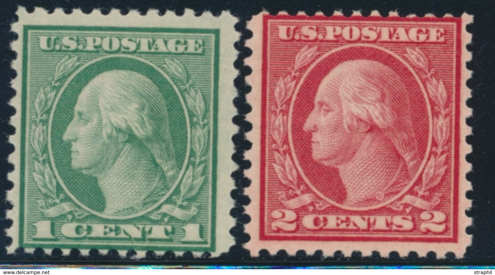 ** ETATS-UNIS  - ** - N°167/68 - Dentelé 11 - TB - Used Stamps