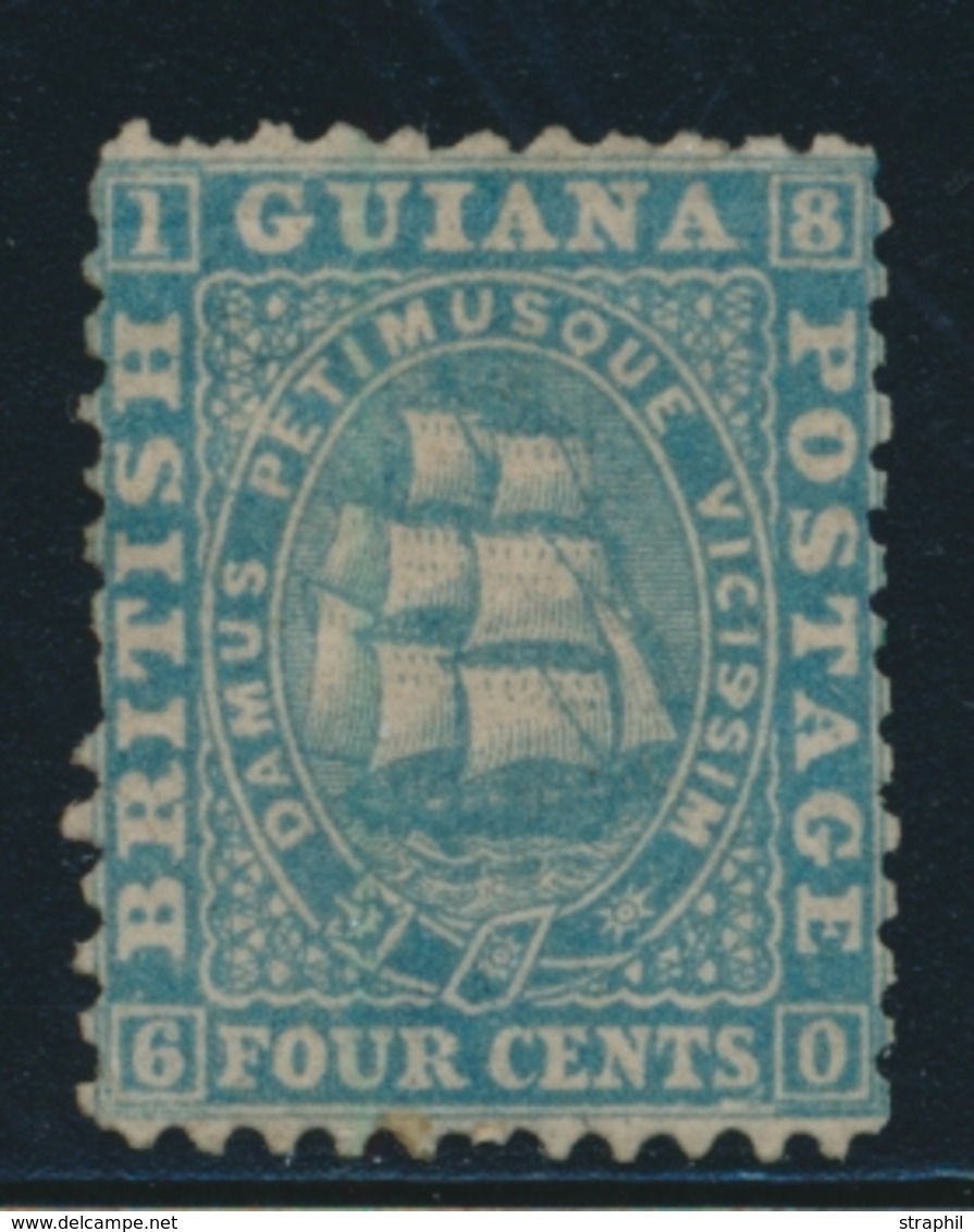 * GUYANE BRITANNIQUE  - * - N°24 - 4c Vert - B/TB - British Guiana (...-1966)