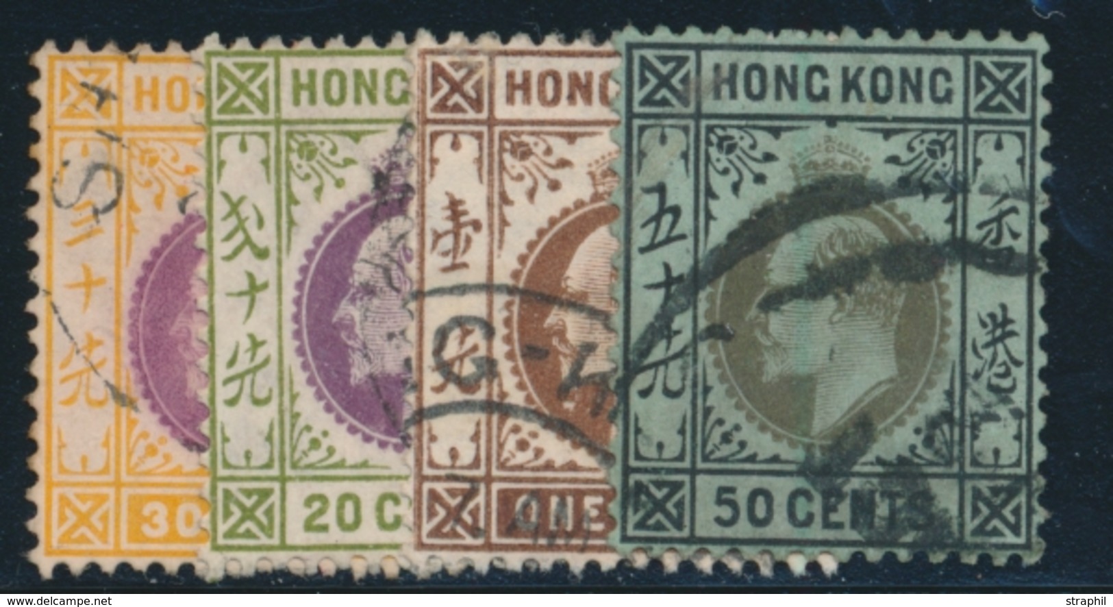 O HONG-KONG - O - N°95/98 - TB - Other & Unclassified