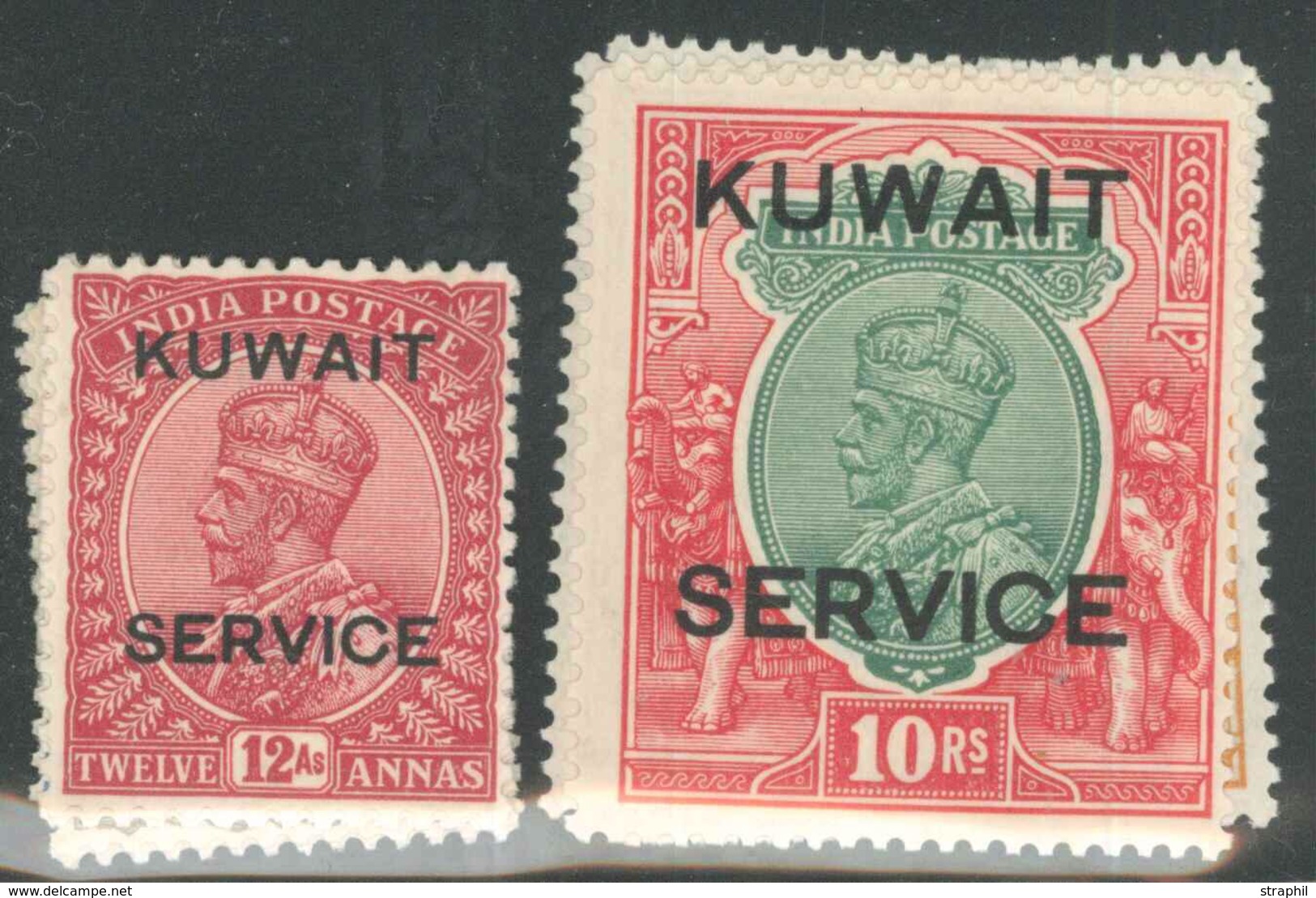 * KOWEIT - SERVICE - * - N°27/36 - Les 10 Val. - TB - Kuwait