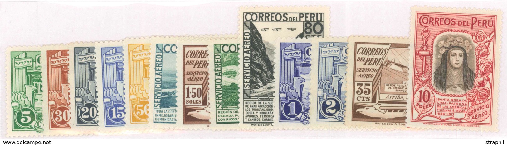 **/* PEROU - **/* - PA N°16/28 - TB - Peru