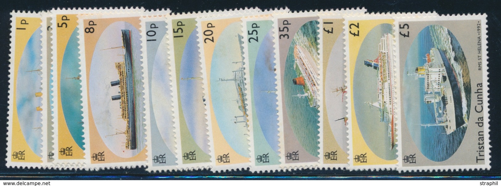 ** TRISTAN DA CUNHA  - ** - N°525/36 - Bateaux - TB - Sainte-Hélène