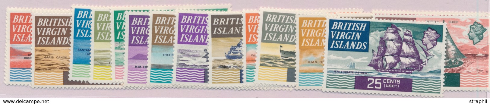 ** ILES VIERGES  BRITANNIQUES - ** - N°204/20 - TB - Used Stamps