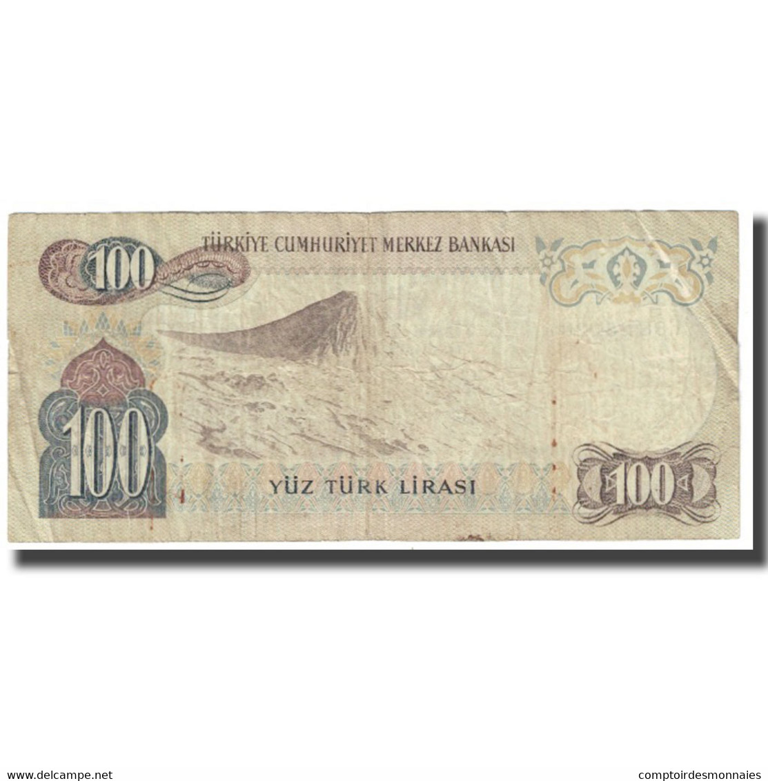 Billet, Turquie, 100 Lira, 1970, 1970-10-14, KM:189a, TB - Turkije