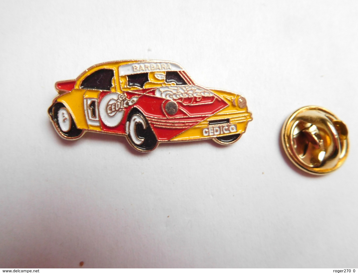 Beau Pin's , Auto Porsche , Rallye , Cedico , Barbara - Porsche