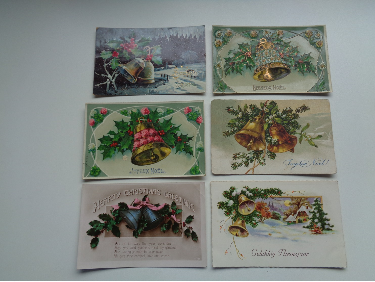 Beau Lot De 60 Cartes Postales De Fantaisie  Cloches  Cloche    Mooi Lot Van 60 Postkaarten Fantasie  Klokken  Klok - 5 - 99 Postkaarten