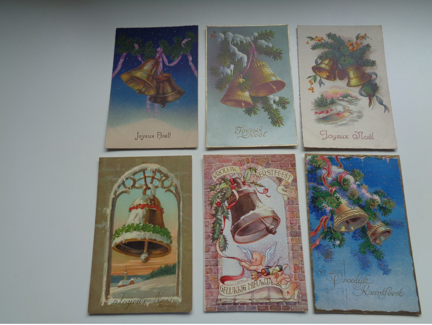 Beau Lot De 60 Cartes Postales De Fantaisie  Cloches  Cloche    Mooi Lot Van 60 Postkaarten Fantasie  Klokken  Klok - 5 - 99 Cartes