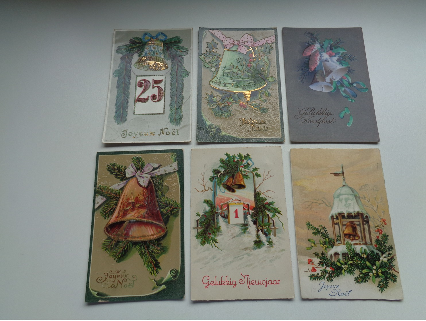 Beau Lot De 60 Cartes Postales De Fantaisie  Cloches  Cloche    Mooi Lot Van 60 Postkaarten Fantasie  Klokken  Klok - 5 - 99 Postkaarten